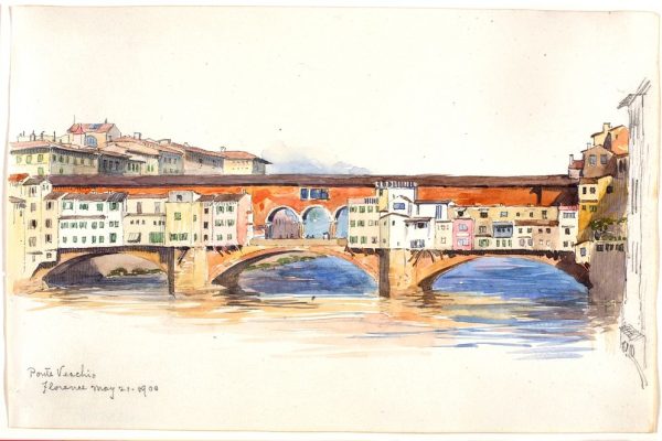 Ponte Vecchio, Florence

More:

 Original public domain image from Smithsonian